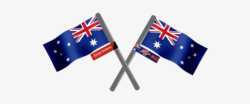 Australia Day Flags Package - Flag, transparent png