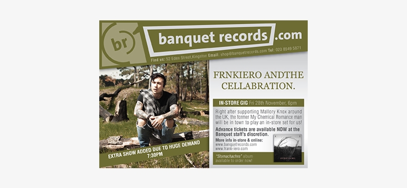 Frnkiero And The Cellabration / My Chemical Romance - Grass, transparent png