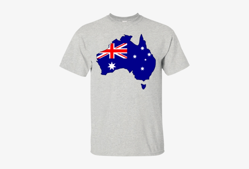 Australia Flag And Country Outline - Flag Of Australia, transparent png