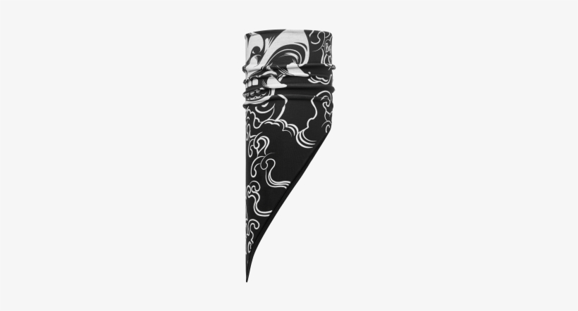 Buff Bandana Demon (black/black), transparent png