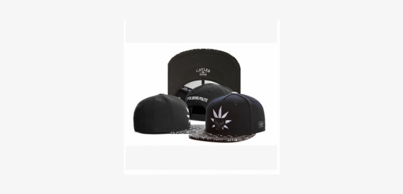 Cayler And Sons Bandana Leaf Snapback Hat - Baise Polite Être Cayler Sons De Snapback Noir Couvre, transparent png