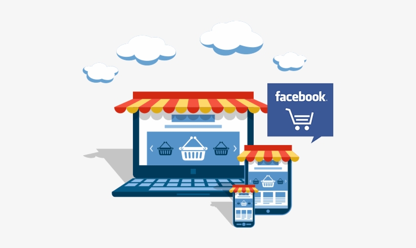 Facebook E-shop - E Commerce Website Development, transparent png