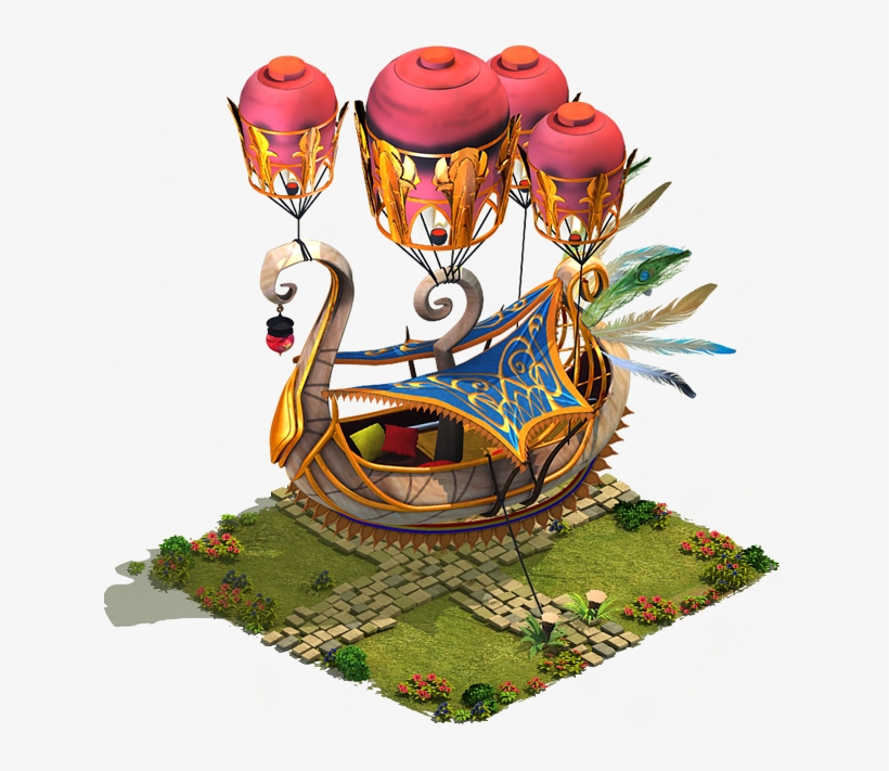 10 Happiness Elves Canopy Boat Cropped - Computer File, transparent png