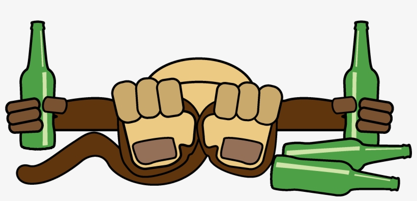 Clip The Big Marketing Co Part Of In - Drunk Monkey Cartoon, transparent png