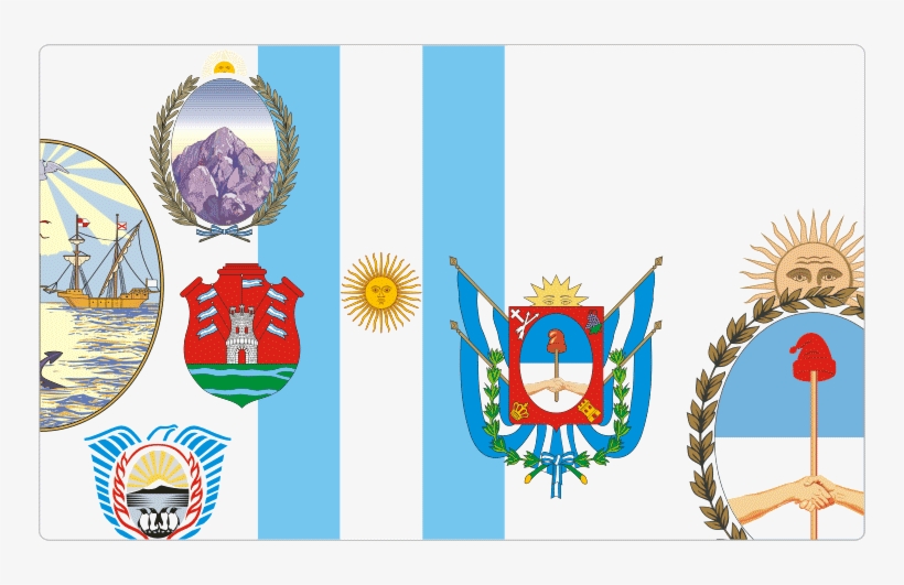 Argentina Flag Clipart Png - Flags Heraldry, transparent png