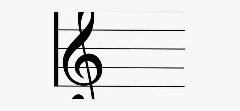 Music Blank K Pictures Full Hq Clip - Treble Clef, transparent png