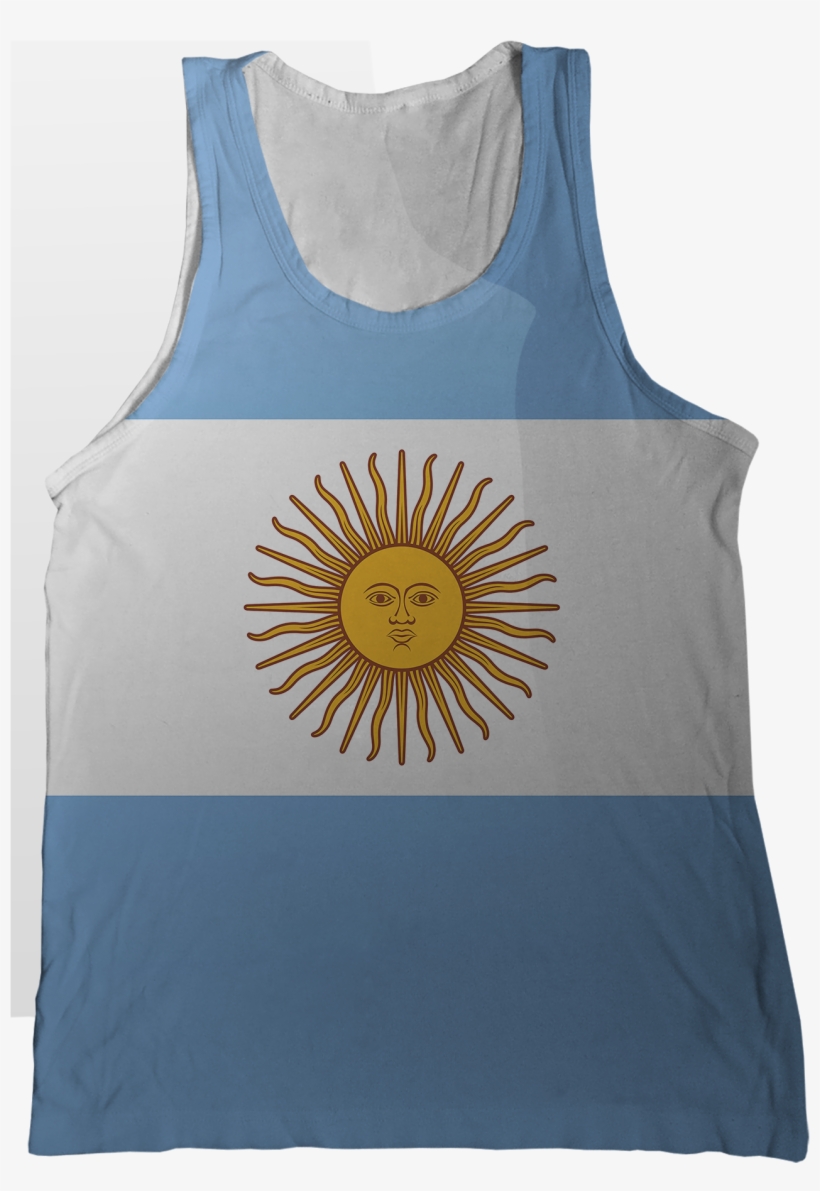 Argentina Flag Tank Top - Logo Of Argentina, transparent png