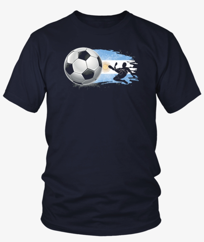 Argentina Cheer Jersey 2018 Football Argentinian Flag - Live In Your Face Shirt, transparent png