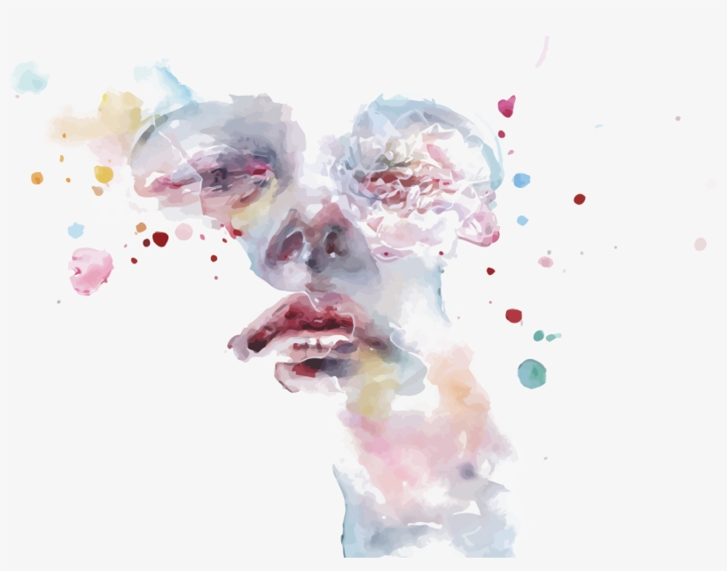 Watercolor Painting Deviantart Artist - Peony Tote - 16" X 16" By Agnes-cecile, transparent png