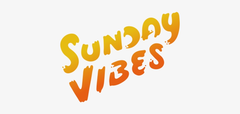 Sunday Vibes Png, transparent png