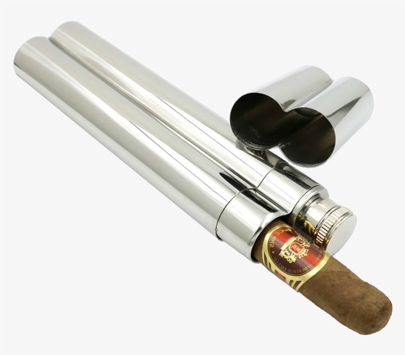 Flask And Cigar Tube Combo » Gentlemen's Company, transparent png