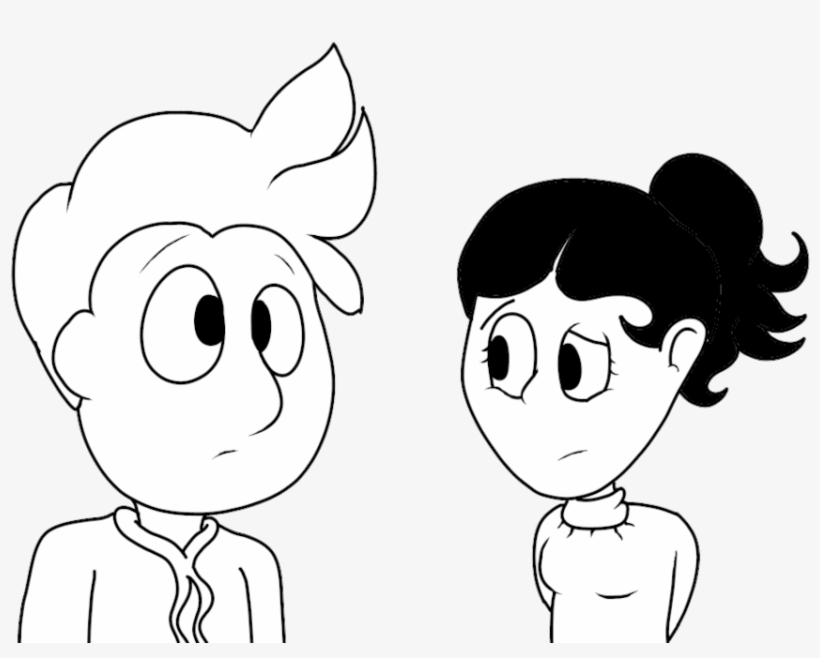 Graphic Free Stock Drawing At Getdrawings Com Free - Couples Confused Cartoon, transparent png