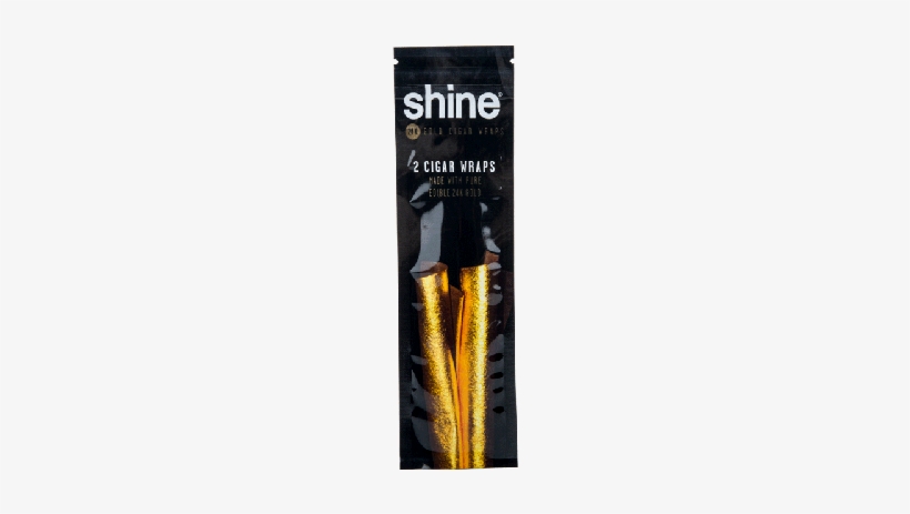 Shine 24k Gold Cigar Wraps - Blunt, transparent png
