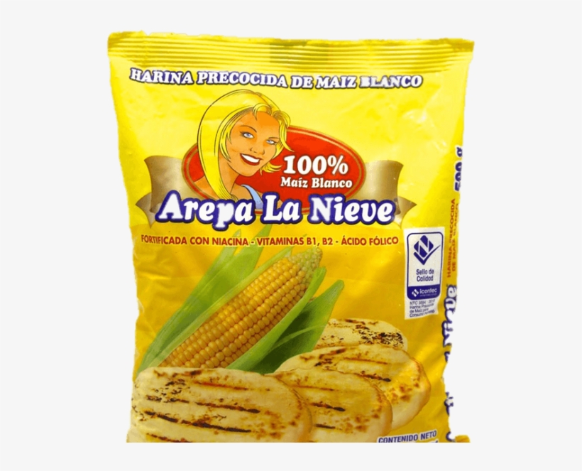 Cornmeal La Nieve 500g - Harina Arepa La Nieve, transparent png