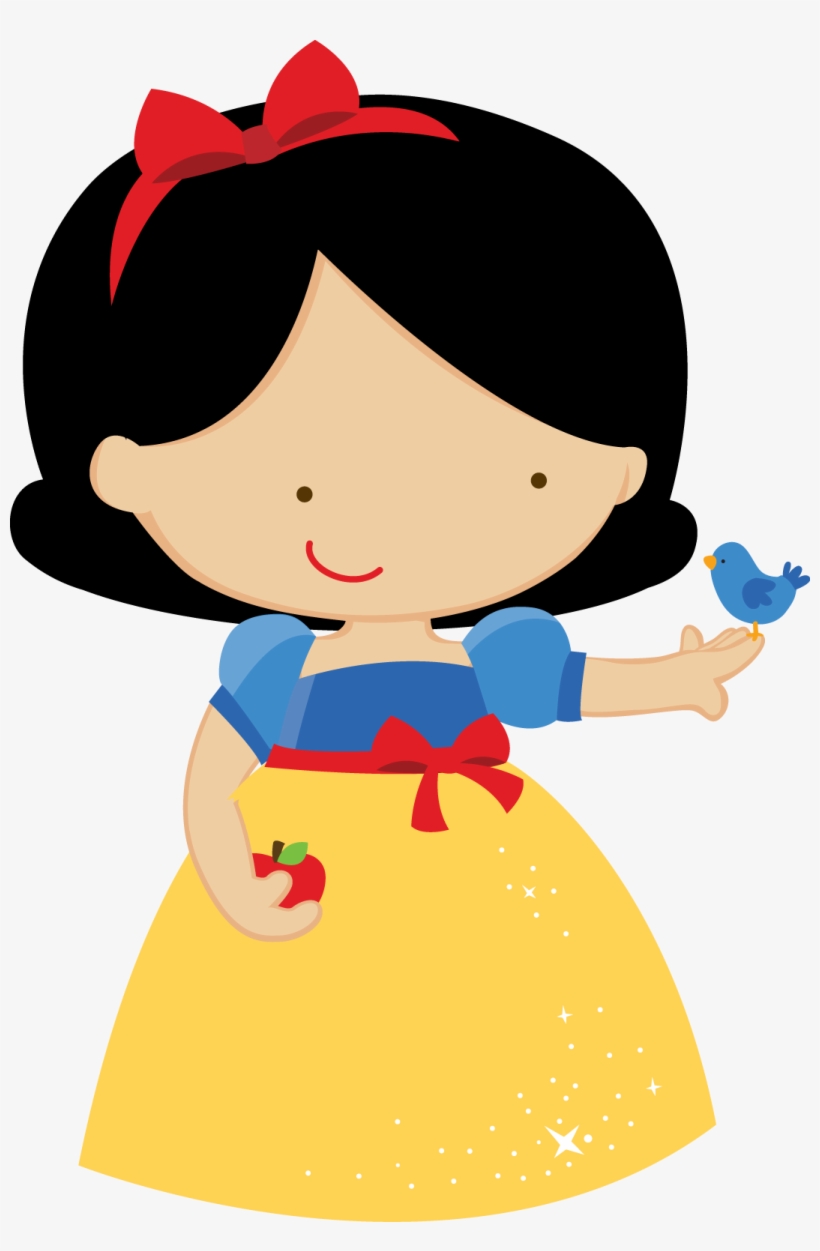 Face Clipart Snow White - Branca De Neve Cute Png, transparent png