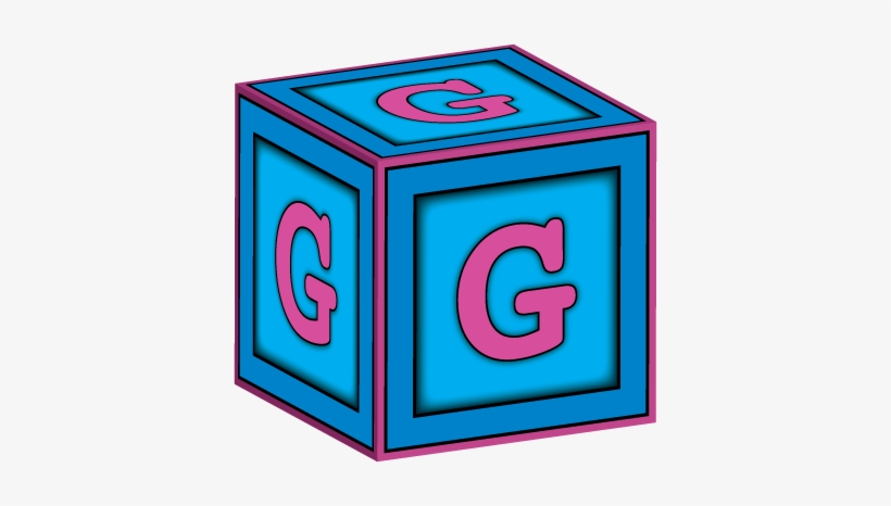This Childish Baby Block Nursery Image Features The - Letter S Baby Block, transparent png