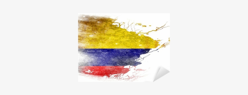 Bandera De Colombia Vinilo, transparent png