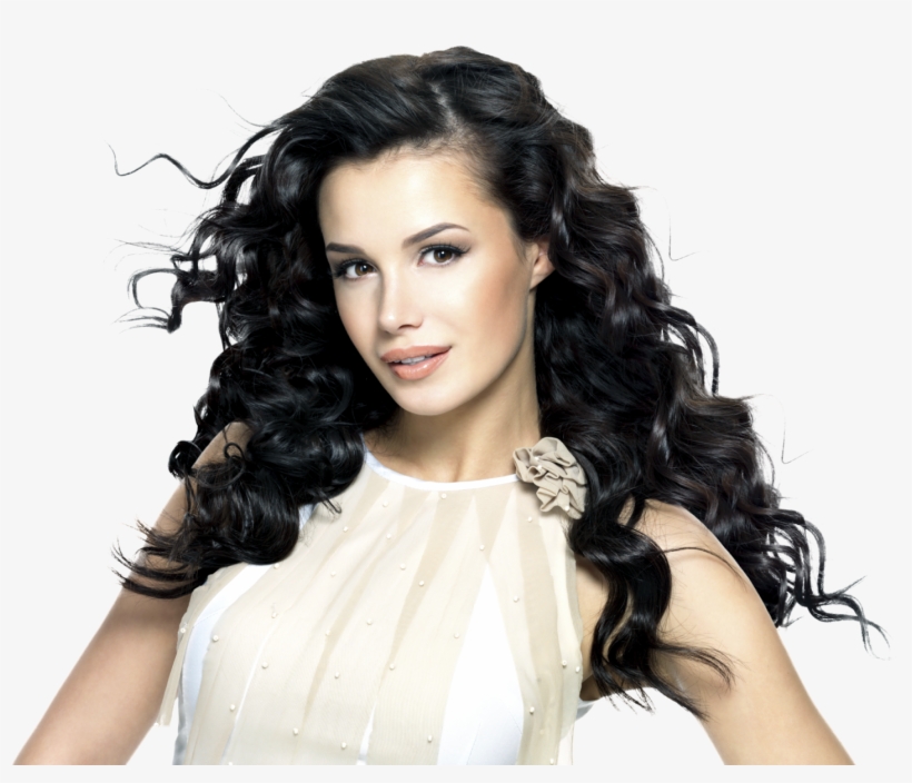 Aquí Os Dejo Unas Muestras - Jet Black(#1) Premium Set Kinky Curl Clip In Indian, transparent png