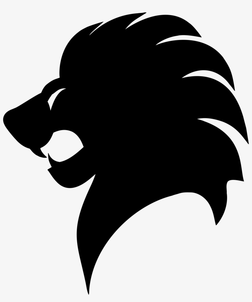 This Free Icons Png Design Of Lion Profile Silhouette, transparent png