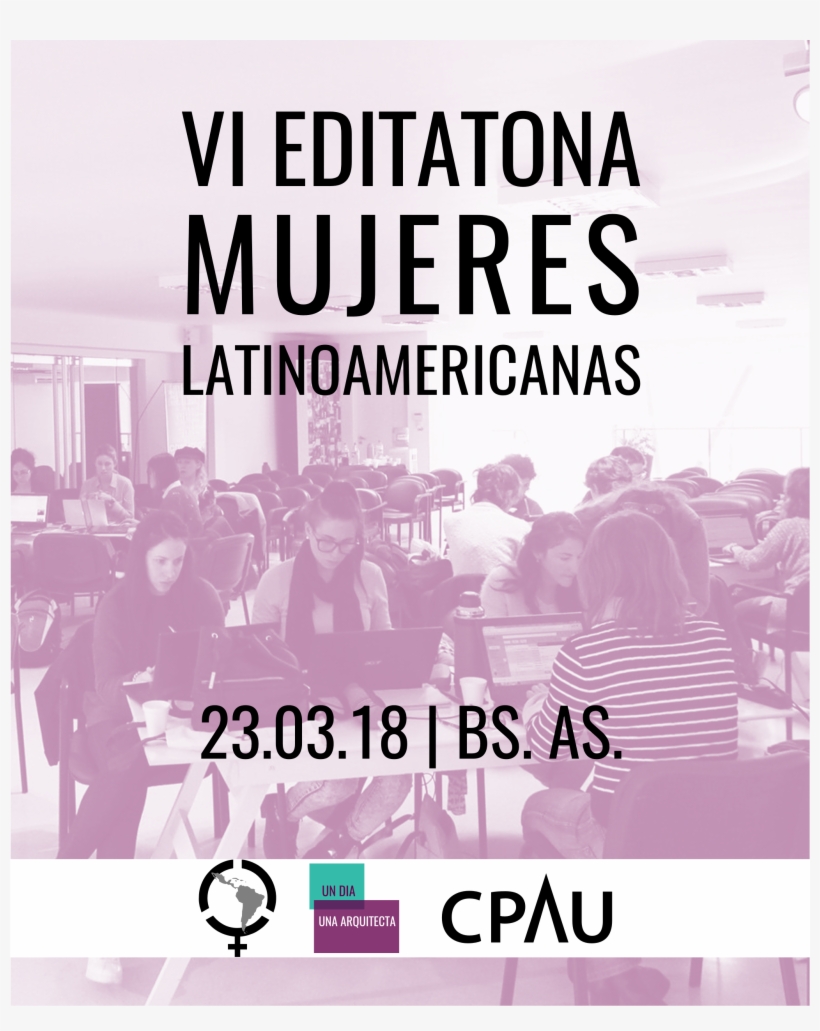 Vi Editatona Mujeres Latinoamericanas Bs As 2018 2 - Buenos Aires, transparent png
