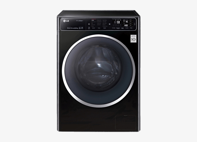 Objects - Lg F14u2tcn8 Direct Drive 8kg 1400rpm Freestanding, transparent png