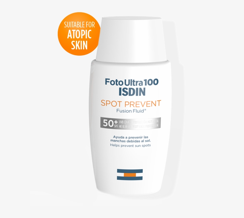 Fotoultra 100 Isidn Spot Prevent Fusion Fluid - Isdin, transparent png