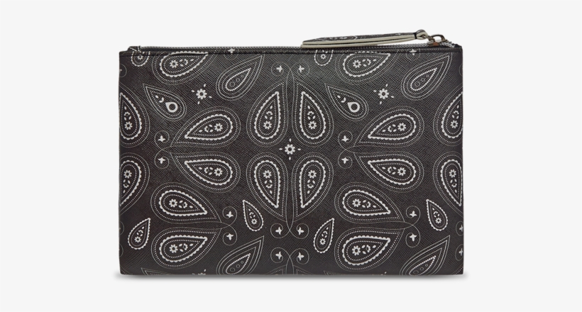 Paisley Small Zip Pouch - Wallet, transparent png