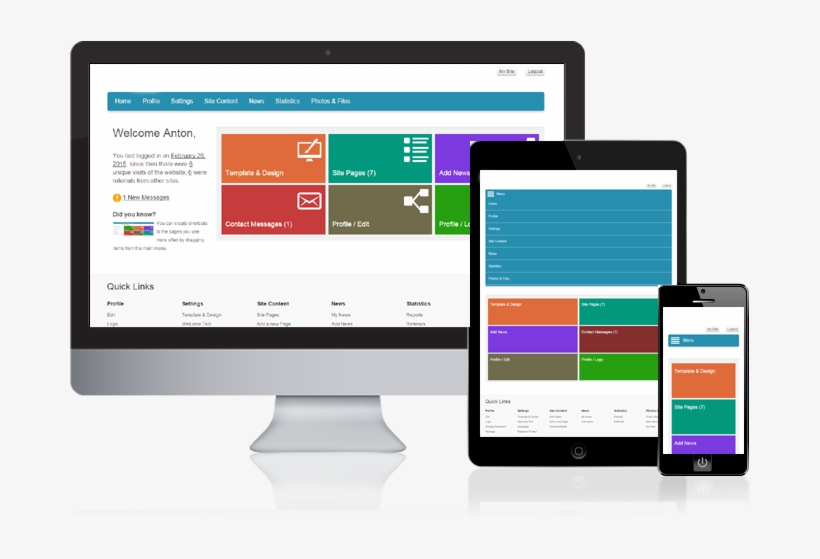 Responsive Vlog Site Php Script - Blog Script, transparent png