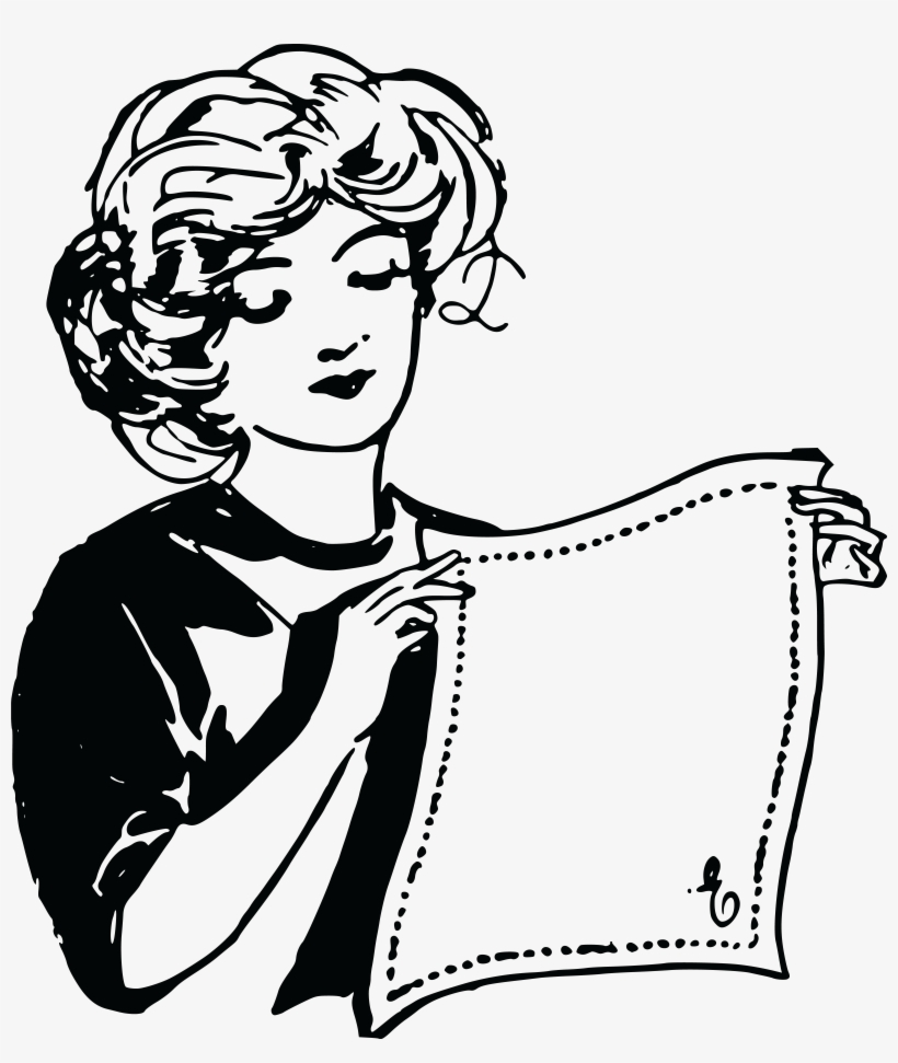This Free Icons Png Design Of Handkerchief Lady, transparent png