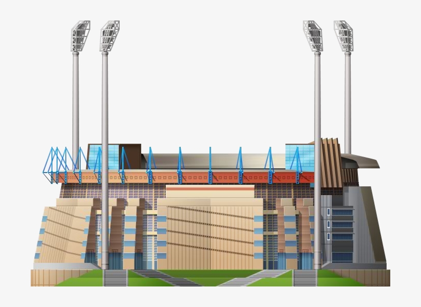 Cricket Stadium - Stadium Cricket Picsart Png, transparent png