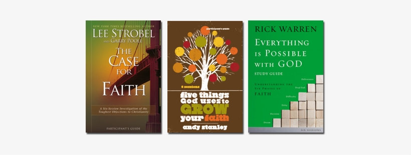 3 Studies On Faith - Five Things God Uses To Grow Your Faith: Participant's, transparent png