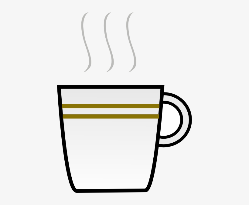 Another Coffee Cup Clip Art Free Vector 4vector - Coffee Cup Clip Art, transparent png