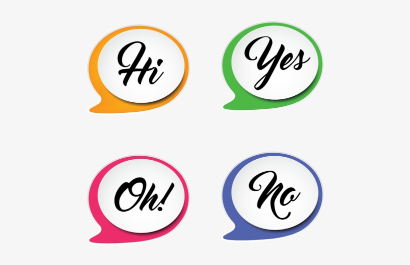 Cuatro De Colores Discurso Dialog Gratis Png - Mit Monogramm Gezeichnete Anmerkungen Post-it Klebezettel, transparent png