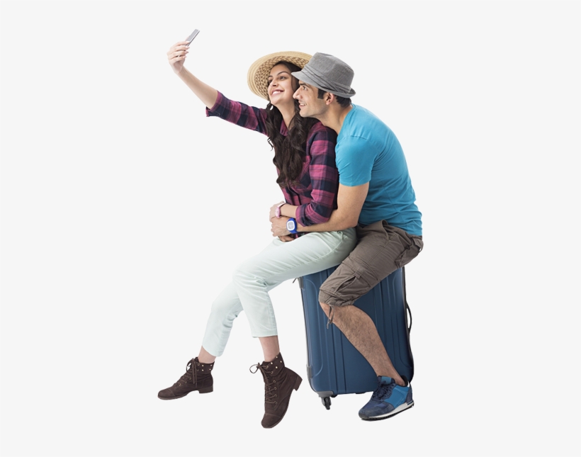 Travellers - Tourist Images Png, transparent png