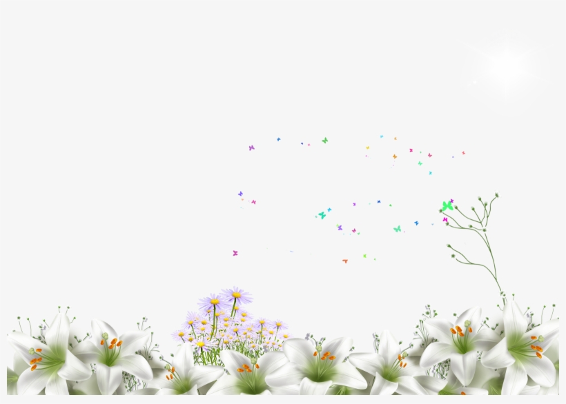 Gratis Para Fotos Wallpaper Floral Rosa Y Scrap Png - Psd, transparent png