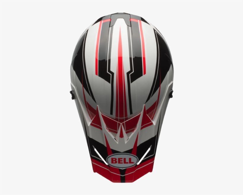 Bell Sx 1 Dirt Helmet Holeshot Red Black - Sx-1 Holeshot Moto Helmet, transparent png
