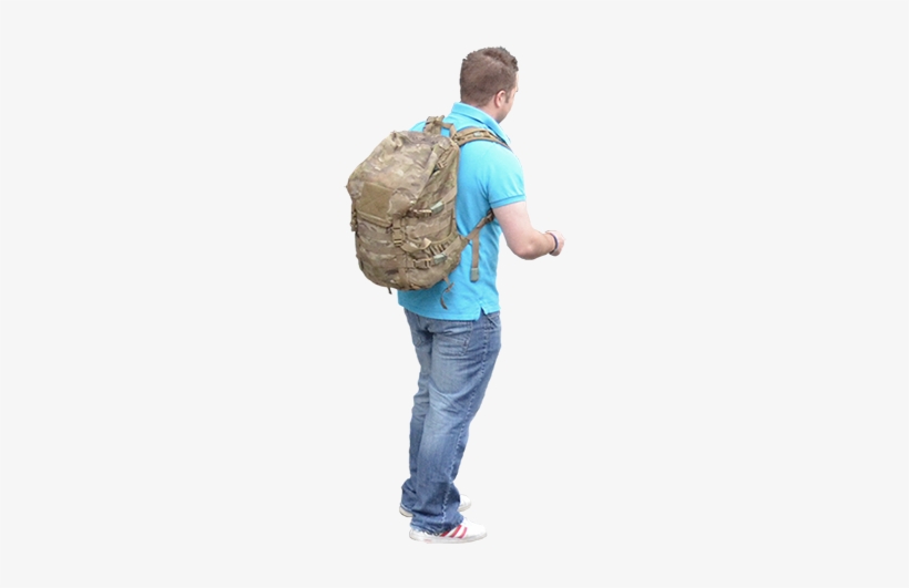A Tourist-looking Guy In A Blue Polo Shirt And Enormous - Man, transparent png