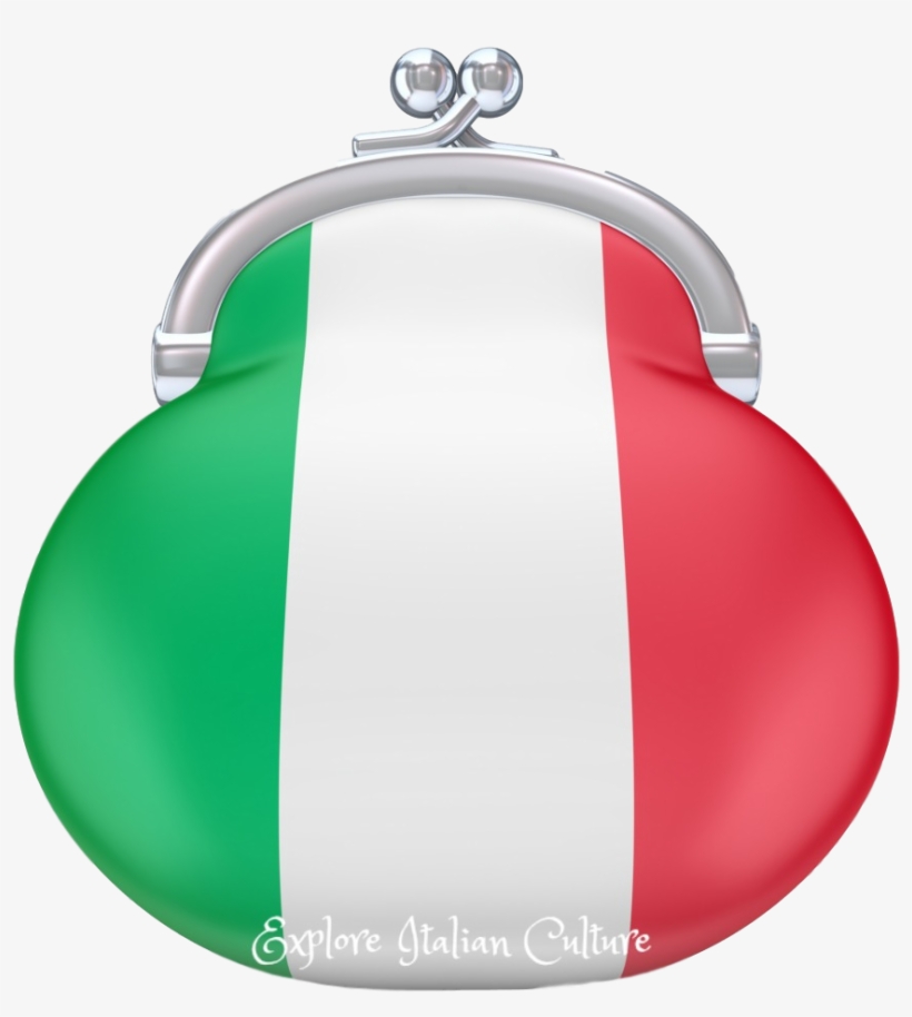 Italian Flag Coloured Purse - Flag Of France, transparent png