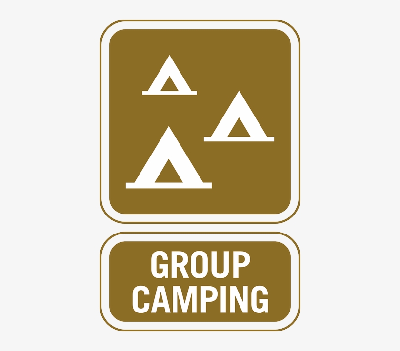 Sign, Symbol, Information, Group, Camping, Tourist - Group Camping Symbol Sign 24 X, transparent png