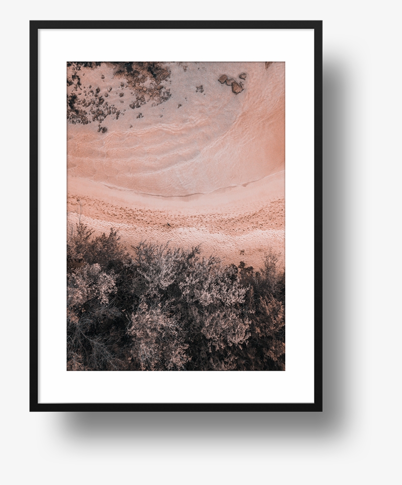 The Beach Path , Framed - Poipu, transparent png