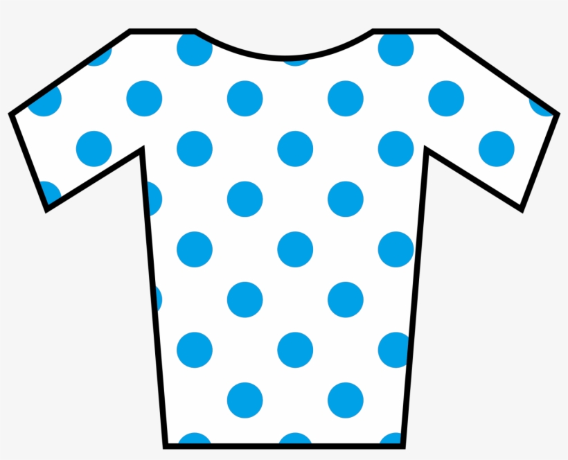 Jersey Blue Dot - Tour De France Jerseys, transparent png