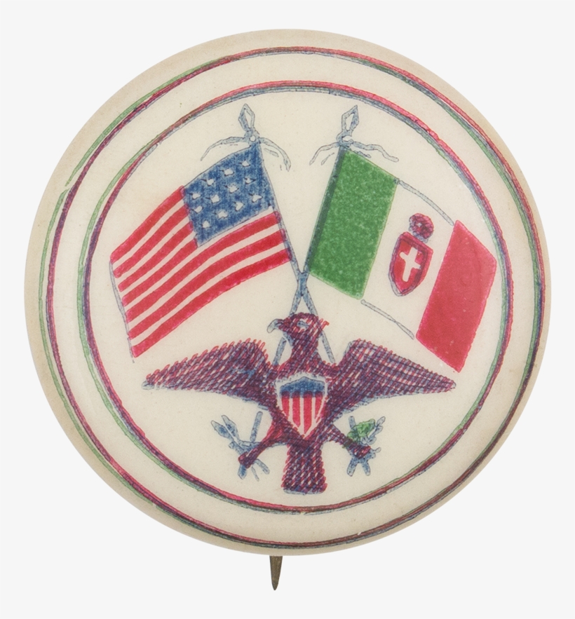 Usa And Italy - Cross-stitch, transparent png