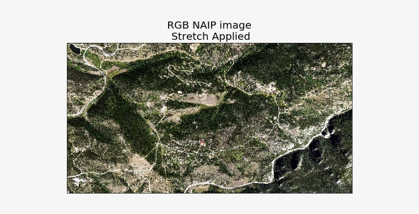 Plot Showing Rgb Image Of Naip Data With A Stretch - Rgb Color Model, transparent png