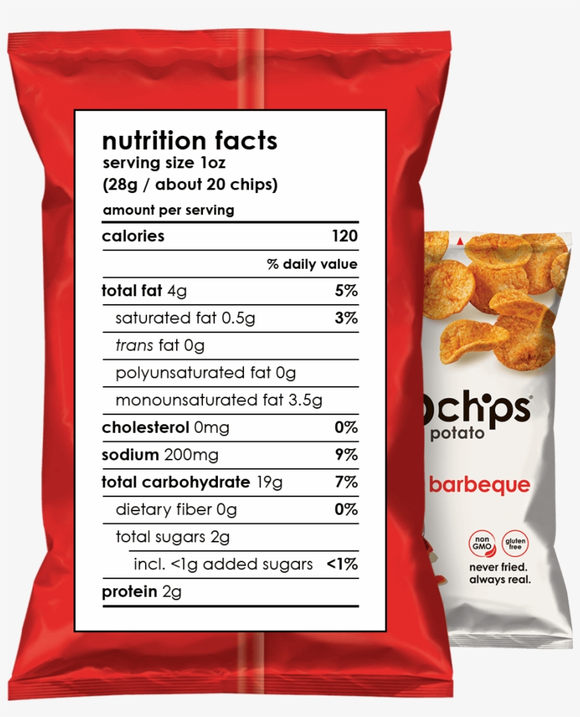 Popchips Barbeque Potato Chips Nutritional Information Besto Blog