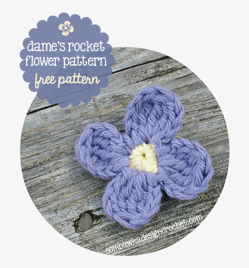 Free Crochet Pattern Dames Rocket - Crochet, transparent png