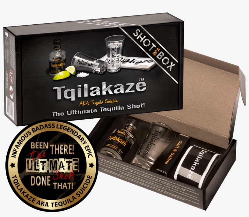 Tqilakaze The Ultimate Tequila Shot In A Box Gift - Tqila, transparent png