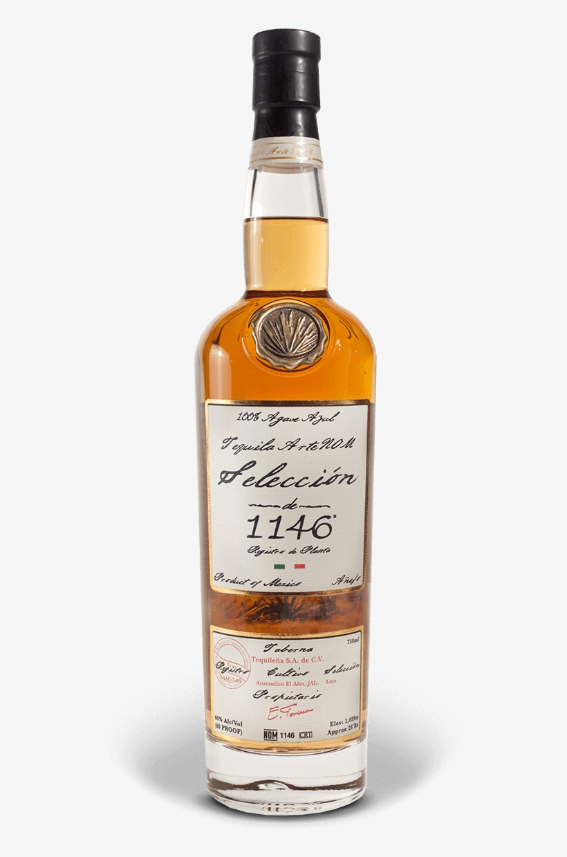 Seleccion Artenom 1146 Anejo Tequila - 750 Ml Bottle, transparent png