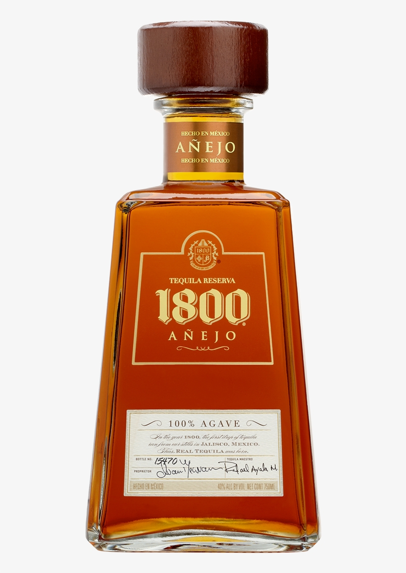 1800® Tequila - Anejo Tequila, transparent png