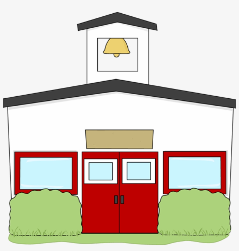 School Building Clip Art Transparent Free - School Building Clip Art Png, transparent png