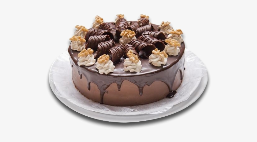 Torta Trufada De Nozes - Alt Attribute, transparent png